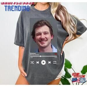 Morgan Wallen Mugshots Shirt Nashville Arrests Tshirt